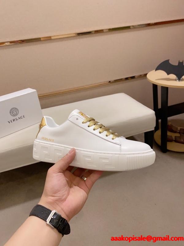 2025限定販売 新品 VERSACE ヴェルサーチ カジュアルシューズ コピー 激安(日本最大級)