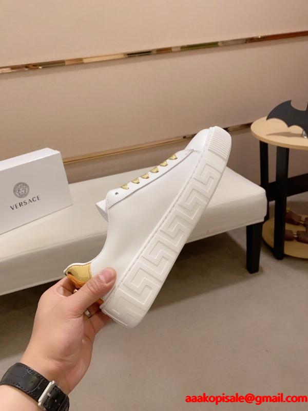 2025限定販売 新品 VERSACE ヴェルサーチ カジュアルシューズ コピー 激安(日本最大級)