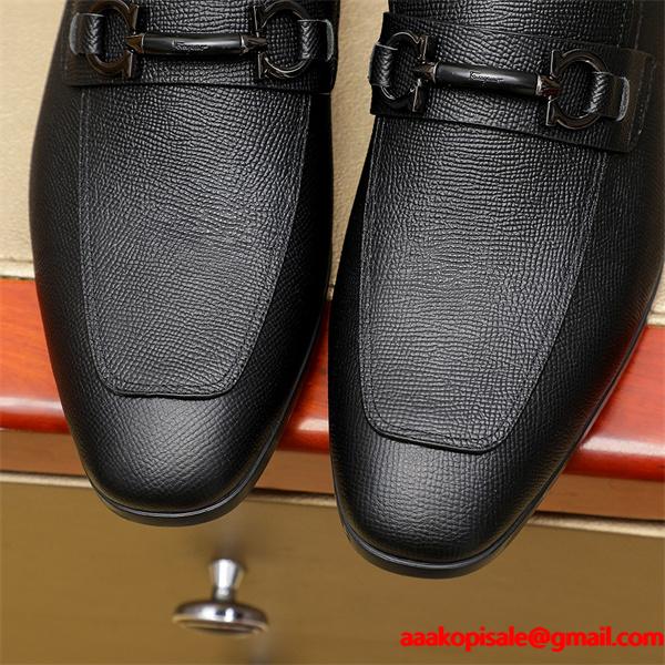 数量限定100%新品最新 フェラガモビジネスシューズコピー人気