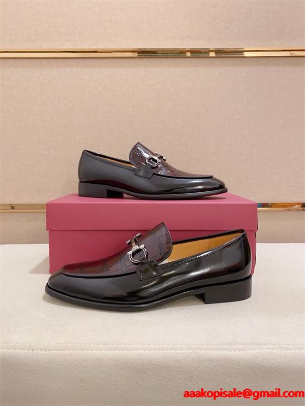 トレンドファション FERRAGAMO サルヴァトーレフェラガモ ビジネスシューズコピー 春夏新作2026流行り激安(日本最大級)