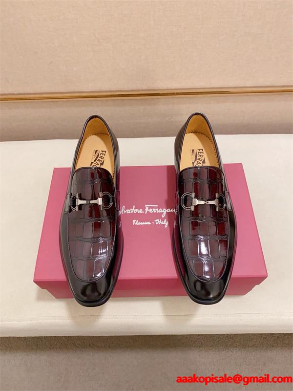 トレンドファション FERRAGAMO サルヴァトーレフェラガモ ビジネスシューズコピー 春夏新作2026流行り激安(日本最大級)