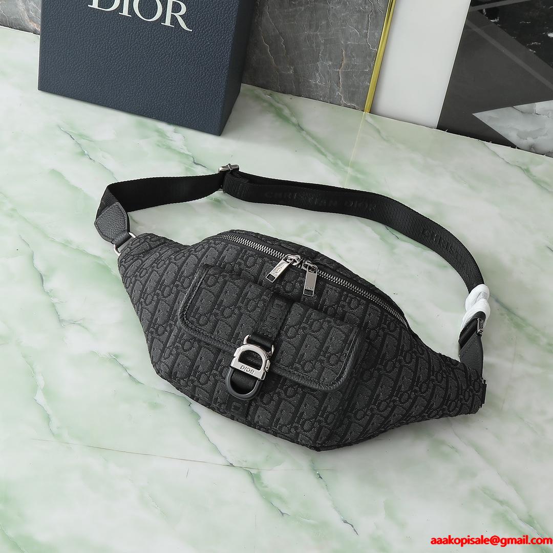 ラフさとおしゃれを両立 春夏トレンドディオールウェストバッグコピー DIOR 激安 1EIBO071YKY H03E