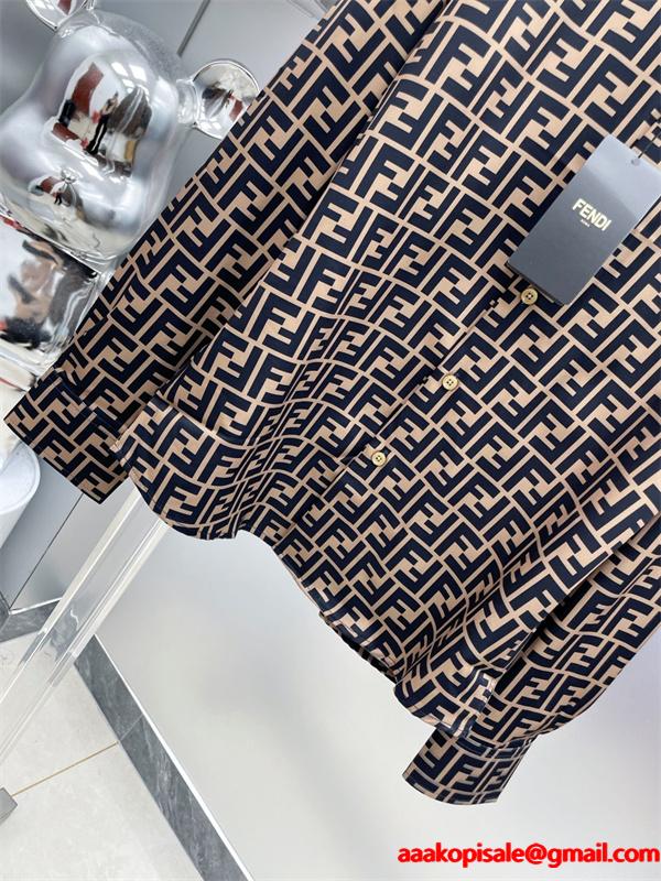 SALENo1完売人気❤フェンディ FENDI シャツコピー　最高級品質激安(日本最大級)