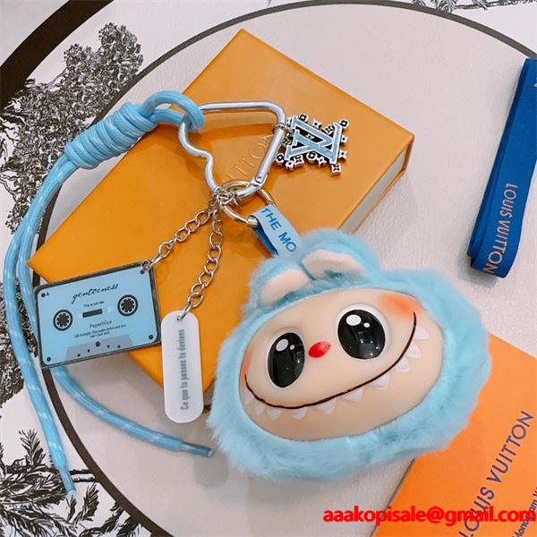 秋冬ファッション 2025-26 ルイ ヴィトン キーホルダーLabubu x LVコラボブランド コピー 激安(日本最大級)