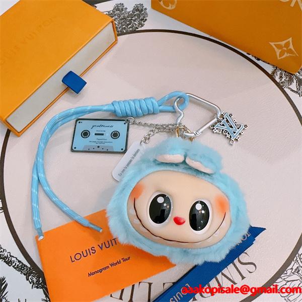 秋冬ファッション 2025-26 ルイ ヴィトン キーホルダーLabubu x LVコラボブランド コピー 激安(日本最大級)