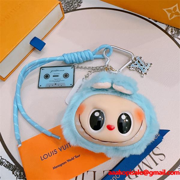 秋冬ファッション 2025-26 ルイ ヴィトン キーホルダーLabubu x LVコラボブランド コピー 激安(日本最大級)