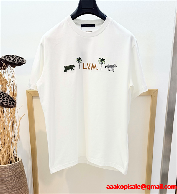 26SS最新LV X THE DARJEELINGLIMITED ☆ルイヴィトンtシャツコピー人気ランキングホワイト色春夏の必須アイテム激安(日本最大級)