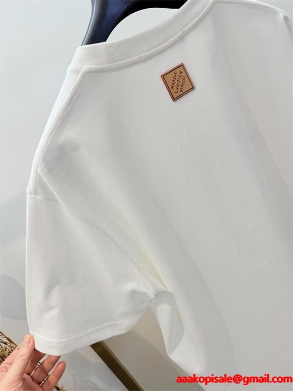 26SS最新LV X THE DARJEELINGLIMITED ☆ルイヴィトンtシャツコピー人気ランキングホワイト色春夏の必須アイテム激安(日本最大級)