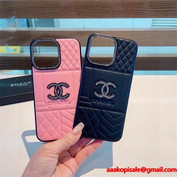 人気☆☆シャネルiPhoneケースコピー手触りケース カバーロゴ付き