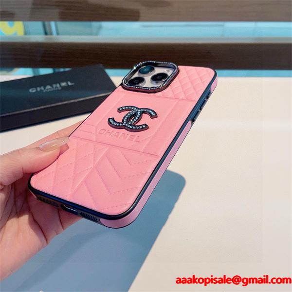 人気☆☆シャネルiPhoneケースコピー手触りケース カバーロゴ付き