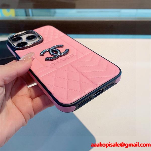 人気☆☆シャネルiPhoneケースコピー手触りケース カバーロゴ付き