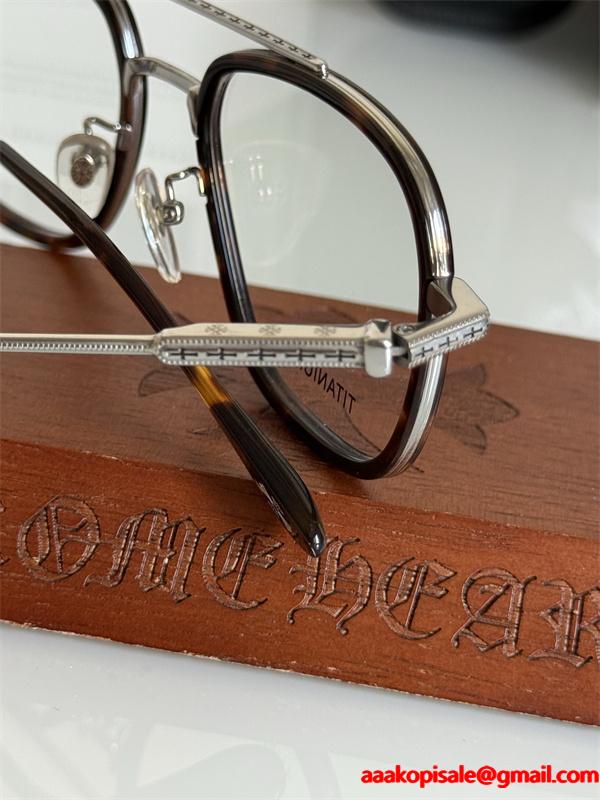 クロムハーツ CHROME HEARTS 眼鏡 コピー 最新 2026年SSトレンド新品登場激安(日本最大級)MAHUNM II SIZE:55-22-150