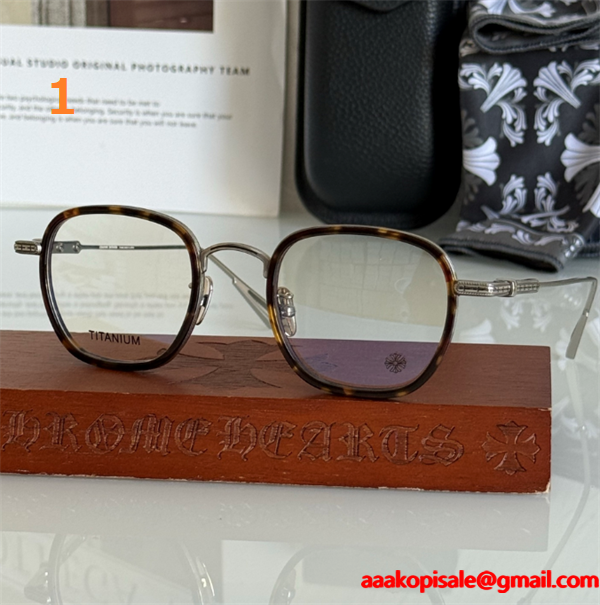 大人気 クロムハーツ 眼鏡コピーCHROME HEARTS 最新トレンド2026年春夏コレクション SEXCEL II SIZE：52口21-146 激安