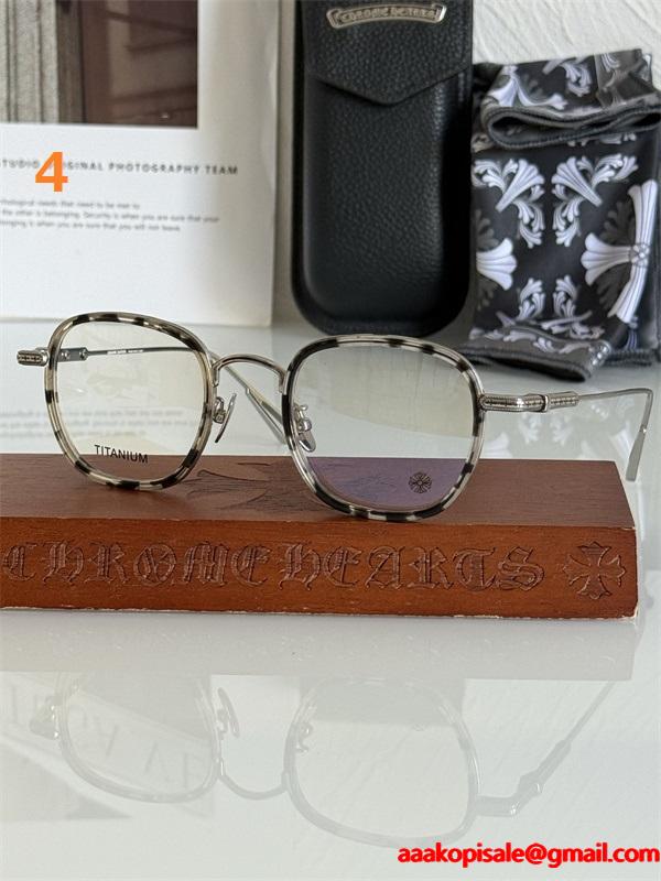 大人気 クロムハーツ 眼鏡コピーCHROME HEARTS 最新トレンド2026年春夏コレクション SEXCEL II SIZE：52口21-146 激安
