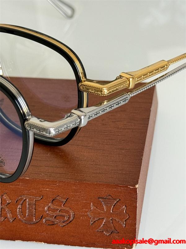 大人気 クロムハーツ 眼鏡コピーCHROME HEARTS 最新トレンド2026年春夏コレクション SEXCEL II SIZE：52口21-146 激安