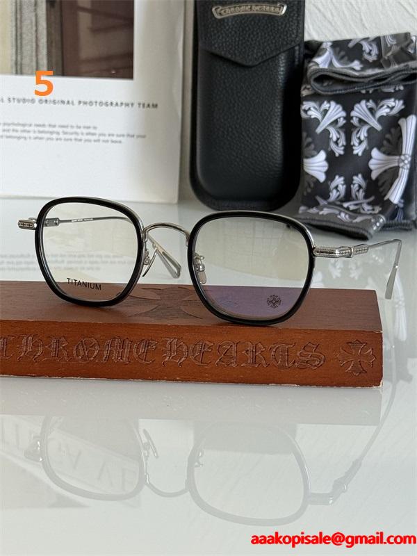 大人気 クロムハーツ 眼鏡コピーCHROME HEARTS 最新トレンド2026年春夏コレクション SEXCEL II SIZE：52口21-146 激安