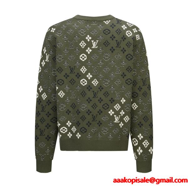 ルイヴィトン セーターコピーLOUIS VUITTON 限定セール 印象的ファッション性おススメ 着れてオシャレに魅せれ
