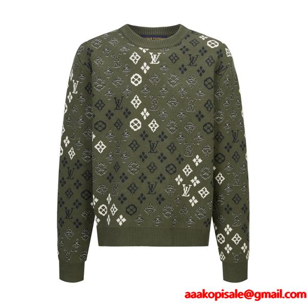 ルイヴィトン セーターコピーLOUIS VUITTON 限定セール 印象的ファッション性おススメ 着れてオシャレに魅せれ