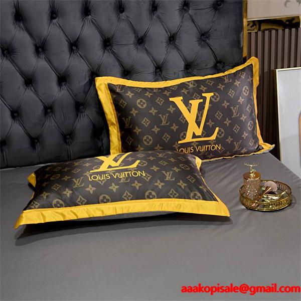 ルイ ヴィトン LOUIS VUITTON 寝具4点セットコピー 激安 普段使いOK_(日本最大級)