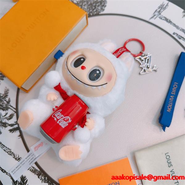 Labubu x LVストリートに人気アイテム  ルイ ヴィトンキーホルダー コピー ファッション