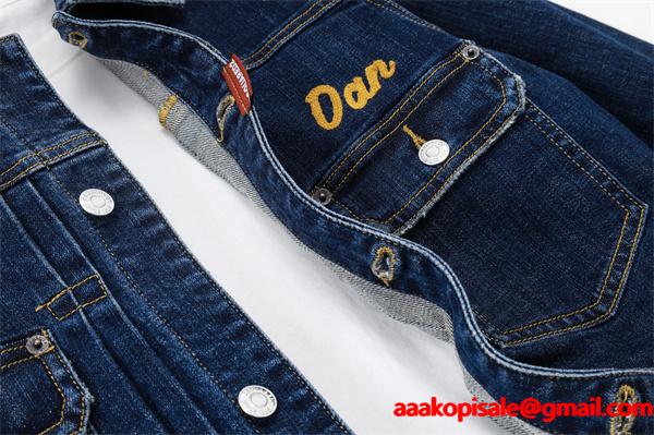 2025-26秋冬 ディースクエアードデニムジャケットコピーDSQUARED2 激安(日本最大級)