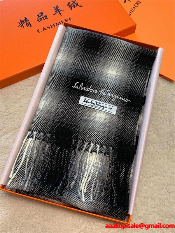 2026 耐久性のある フェラガモ マフラーコピーFERRAGAMO カジュアル激安(日本最大級)70*180㎝