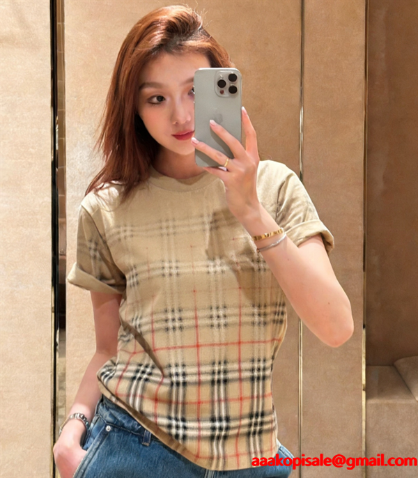 バーバリー TシャツコピーBURBERRY大人っぽい  2026夏の大注目トレンドファッションブランド激安通販 専門店