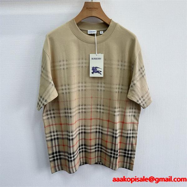 バーバリー TシャツコピーBURBERRY大人っぽい  2026夏の大注目トレンドファッションブランド激安通販 専門店