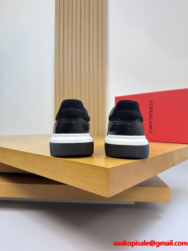フェラガモスニーカーコピー 上品な秋冬コーデに仕上げる FERRAGAMO  激安(日本最大級)