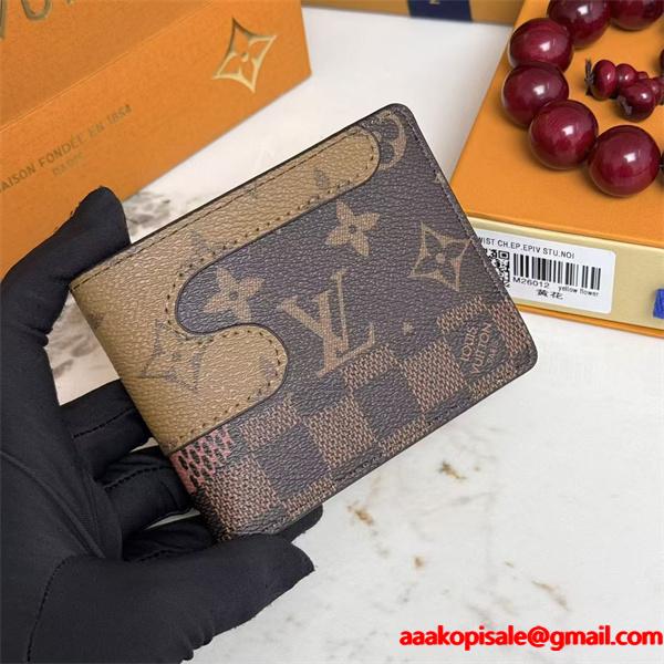 ★ルイヴィトン二つ折り財布 コピーLOUIS VUITTON ブランド 激安(日本最大級)M26012