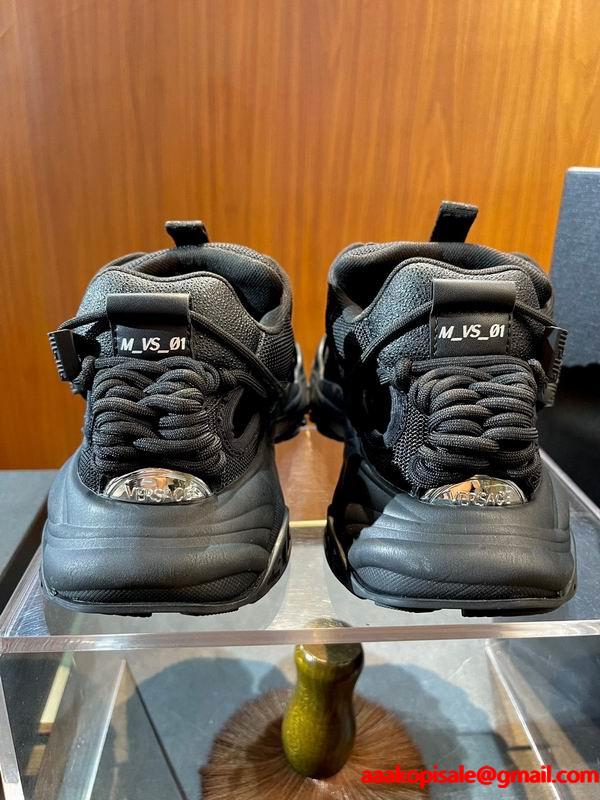 見た目が良い 2色可選 品質高き人気アイテム VERSACE ヴェルサーチランニングシューズ  コピー 激安(日本最大級)