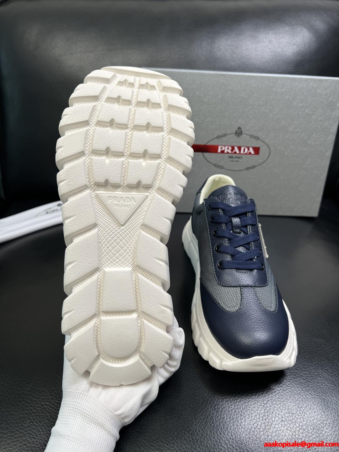プラダスニーカーコピー PRADA  ランニングシューズ Newアイテム 4色可選 今年も大人気 ブランド激安通販 専門店