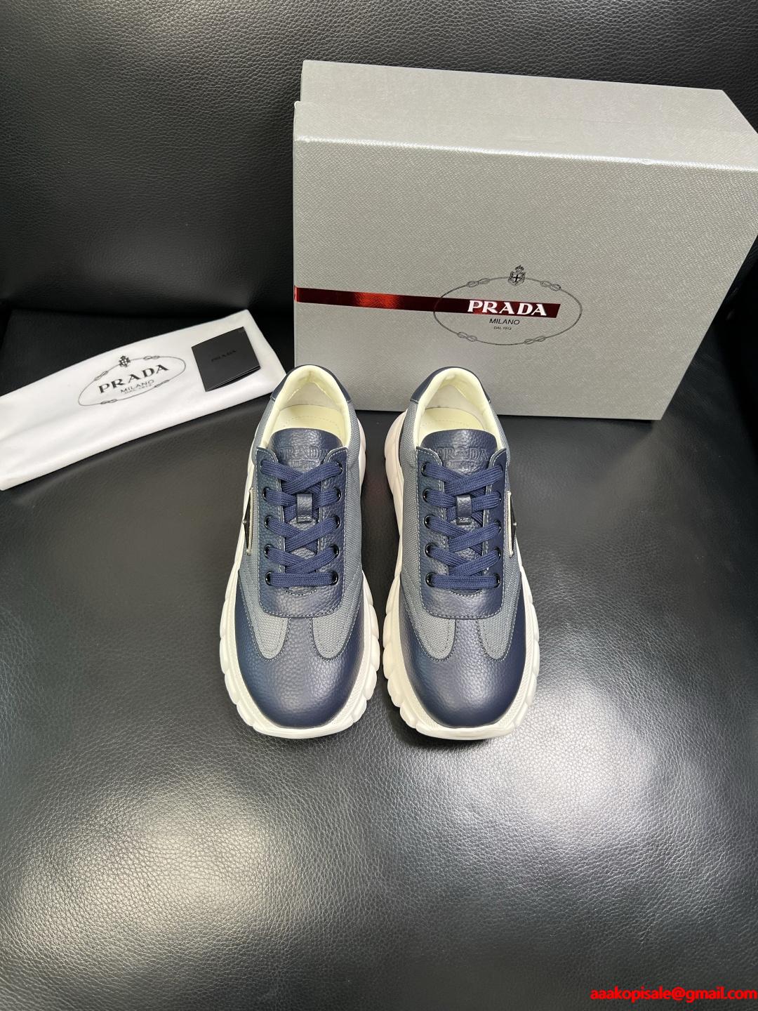 プラダスニーカーコピー PRADA  ランニングシューズ Newアイテム 4色可選 今年も大人気 ブランド激安通販 専門店