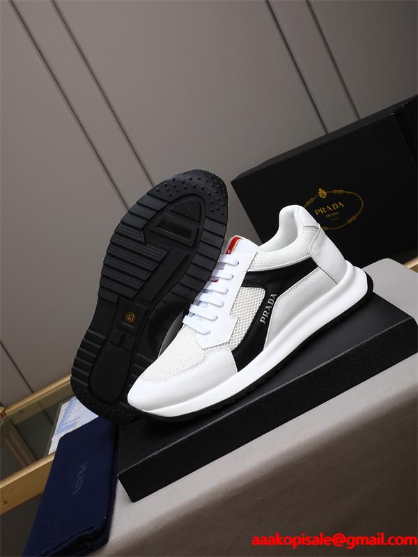 2025-2026春の新作続々 プラダランニングシューズ PRADA 限定品が必須  世界中で注目   お早めに   ブランド激安通販 専門店
