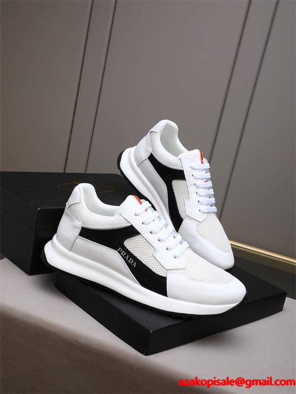2025-2026春の新作続々 プラダランニングシューズ PRADA 限定品が必須  世界中で注目   お早めに   ブランド激安通販 専門店
