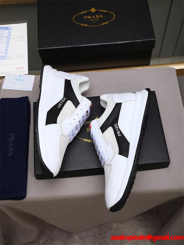 2025-2026春の新作続々 プラダランニングシューズ PRADA 限定品が必須  世界中で注目   お早めに   ブランド激安通販 専門店