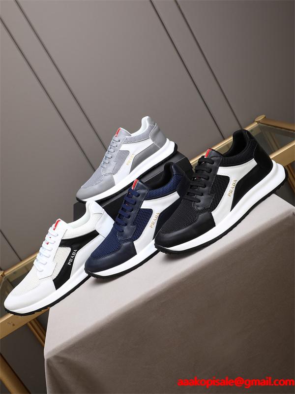 2025-2026春の新作続々 プラダランニングシューズ PRADA 限定品が必須  世界中で注目   お早めに   ブランド激安通販 専門店