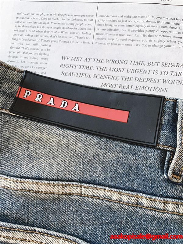 贈り物にも◎  2025新作 PRADA 足長効果のある_プラダ ジーンズ__スーパーコピーブランド激安通販 専門店