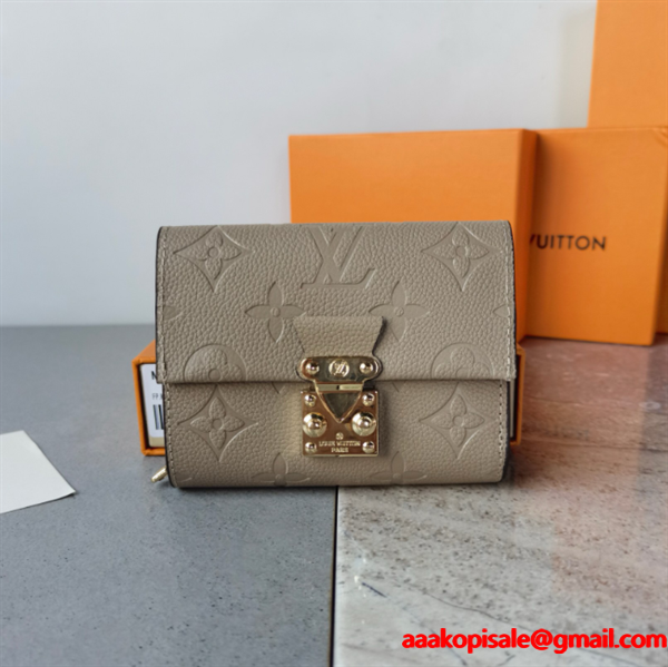 ルイヴィトン 折りたたみ財布コピーMonogram Empreinte優れた逸品　 モノグラム コインパース_ LOUIS VUITTON_ 激安(日本最大級)