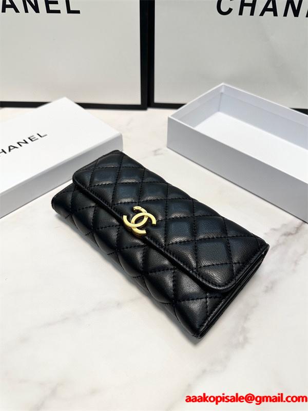 高級感あふれるシャネル長財布コピー　小銭入れ　ココマーク　ウォレット　デザイン性に優れた 激安(日本最大級)