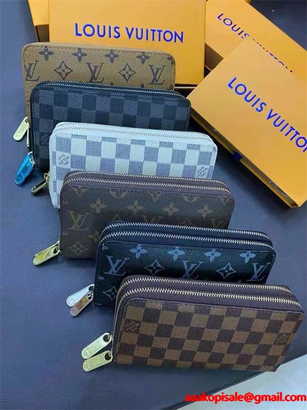 ダブルファスナー☆☆2025-26新作 ルイ ヴィトン長財布コピー LOUIS VUITTON めちゃくちゃお得_激安(日本最大級)