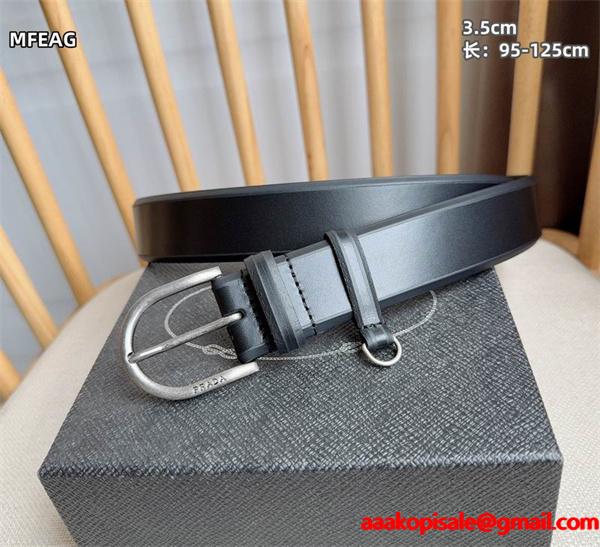 お洒落★★PRADA プラダ 本革ベルトメンズファッション スーパーコピーブランド激安通販 専門店