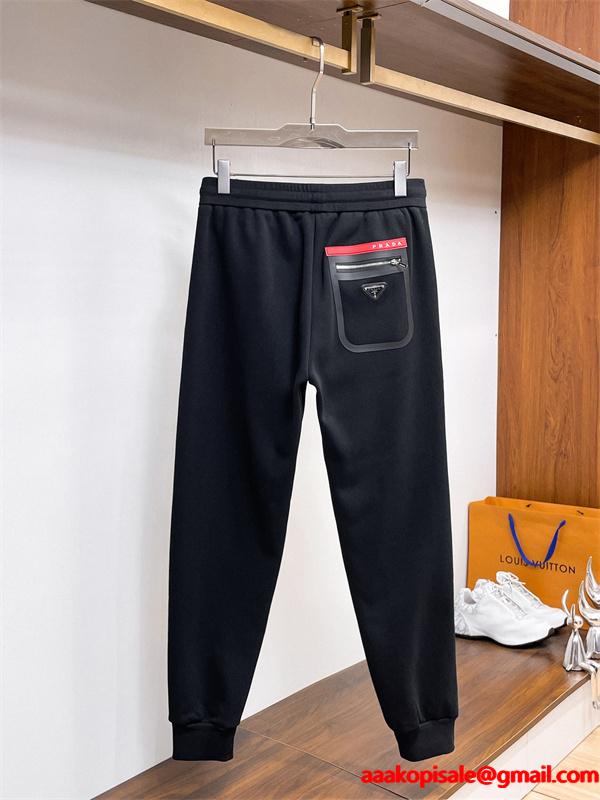 人気2025 PRADA プラダスウェットパンツコピーメンズファッションブランド激安通販 専門店