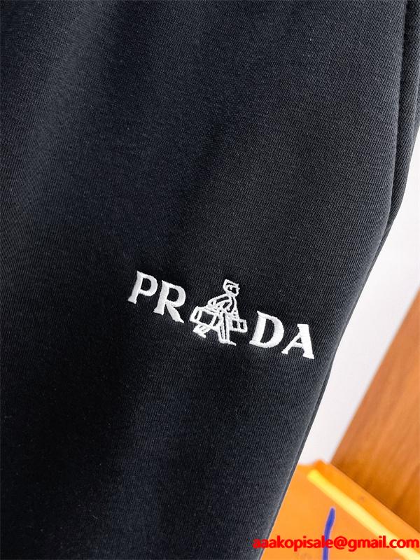 人気2025 PRADA プラダスウェットパンツコピーメンズファッションブランド激安通販 専門店