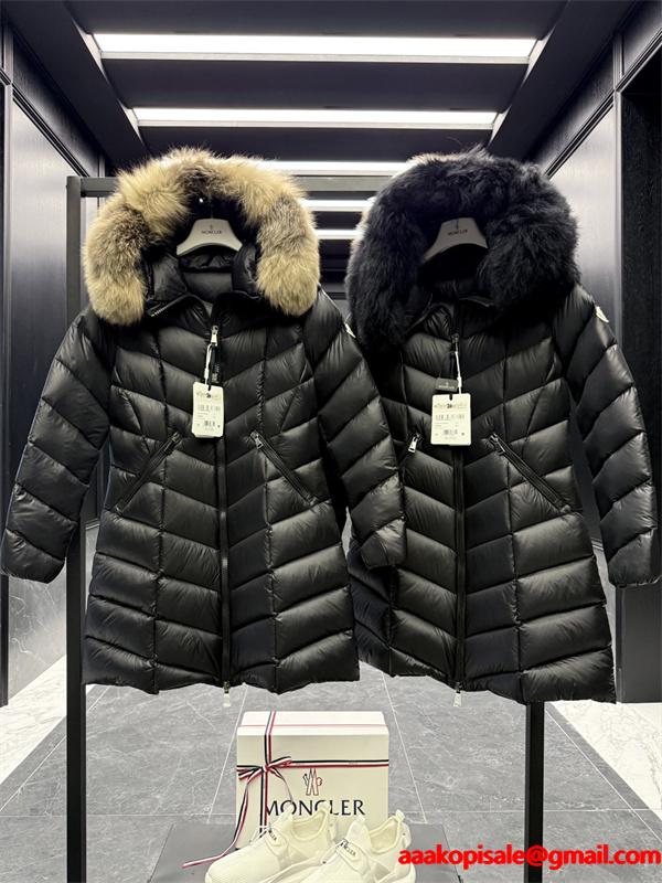 しっかり暖かな感じMoncler Fulmars　モンクレールロングダウンジャケットコピー　レディース