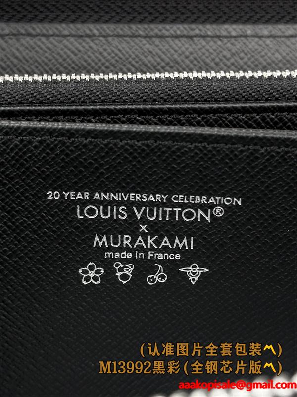 M13992☆☆Louis Vuitton xMurakamiルイヴィトン 長財布コピーウォレット