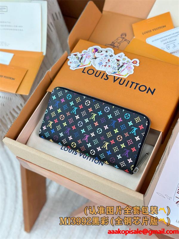 M13992☆☆Louis Vuitton xMurakamiルイヴィトン 長財布コピーウォレット