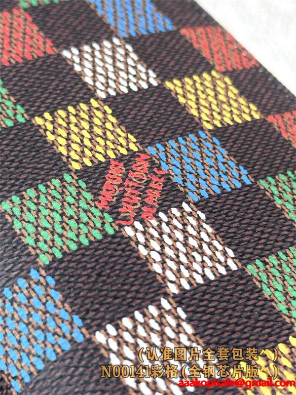 N00141 LV Vers Damier Ebene収納できるルイヴィトン　モノグラム財布　激安(日本最大級)