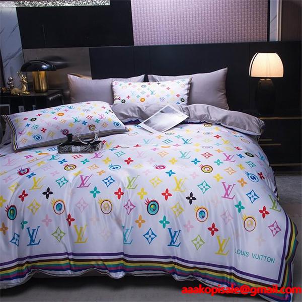 驚きの破格値セール爽やか清潔感ヴィトン4点セット スーパーコピーシングルサイズ