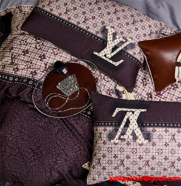 ルイ ヴィトン 寝具セット コピー2025-26秋冬 4点セット 注目のアイテム_シングルサイズ（約200×230cm）掛け布団カバー激安(日本最大級)